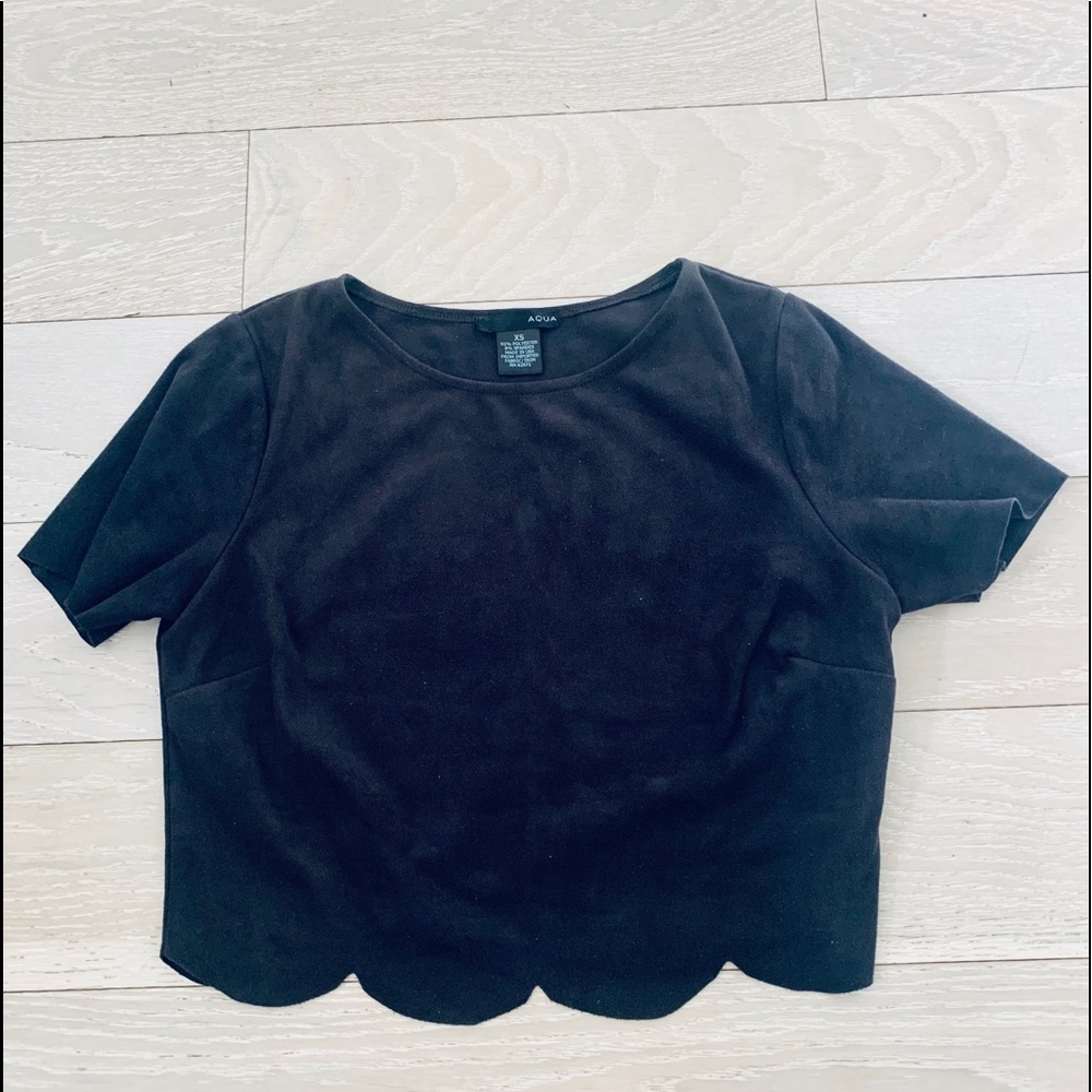 Aqua Crop Top in XS